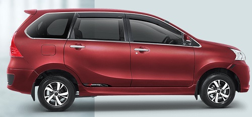 Dark Red Metalic Great New Daihatsu Xenia