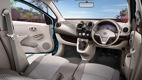 Interior Datsun Go Panca