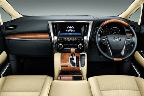 Interior Toyota Alphard