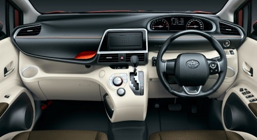 Interior Toyota Sienta