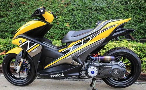 Modifikasi Yamaha Aerox Racing