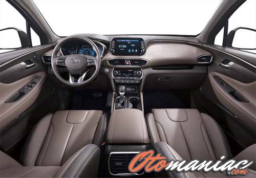 Interior New Hyundai Santa FE 2018