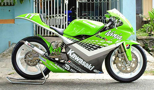 Modifikasi Kawasaki Ninja RR MotoGP
