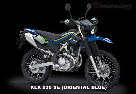 Spesifikasi dan Harga Kawasaki KLX 230 - Harga Kawasaki KLX 230 Terbaru 2022 (Tipe Standar & Spesial Edition)