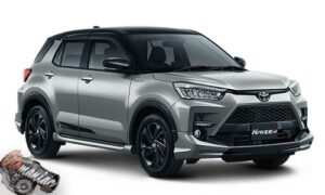 Pilihan Warna Toyota Raize Silver Metallic Black